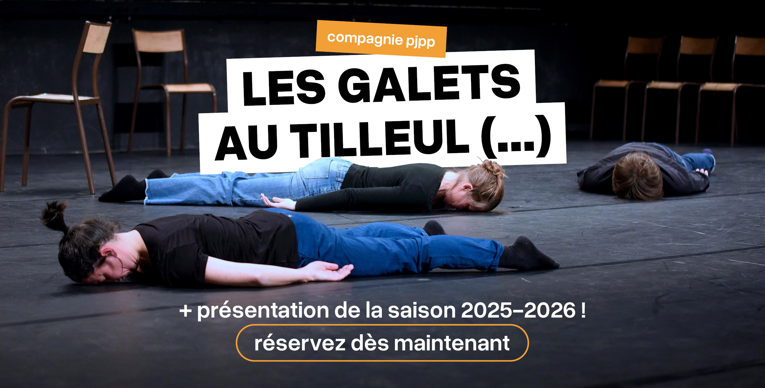Présentation de saison 2025-2026 de La Renaissance - Spectacle Les Galets au Tilleul - Compagnie PJPP Présentation de saison 2025-2026 de La Renaissance - Spectacle Les Galets au Tilleul - Compagnie PJPP