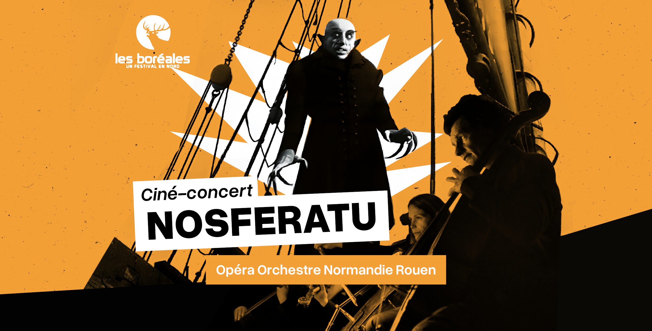 Ciné-concert Nosferatu - Opéra Orchestre Rouen Normandie - La Renaissance Mondeville Ciné-concert Nosferatu - Opéra Orchestre Rouen Normandie - La Renaissance Mondeville