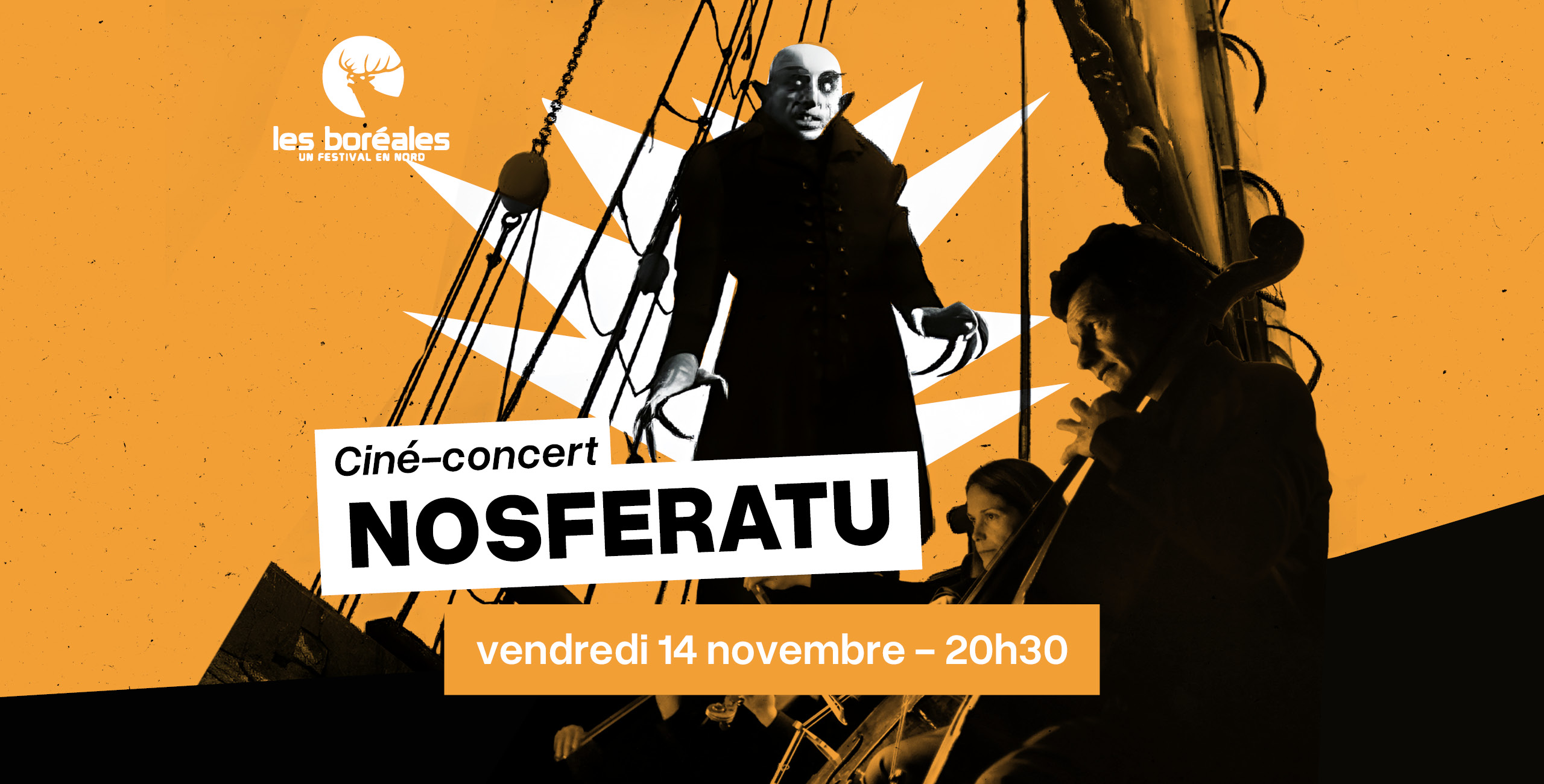 Ciné-concert Nosferatu - Opéra Orchestre Rouen Normandie - La Renaissance Mondeville Ciné-concert Nosferatu - Opéra Orchestre Rouen Normandie - La Renaissance Mondeville