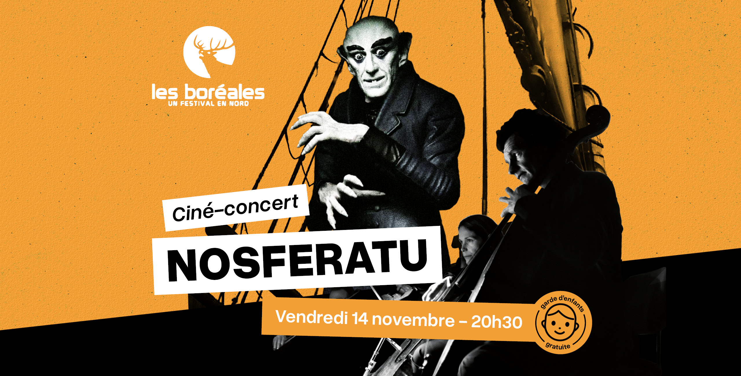 Ciné-concert Nosferatu - Opéra Orchestre Rouen Normandie - La Renaissance Mondeville Ciné-concert Nosferatu - Opéra Orchestre Rouen Normandie - La Renaissance Mondeville