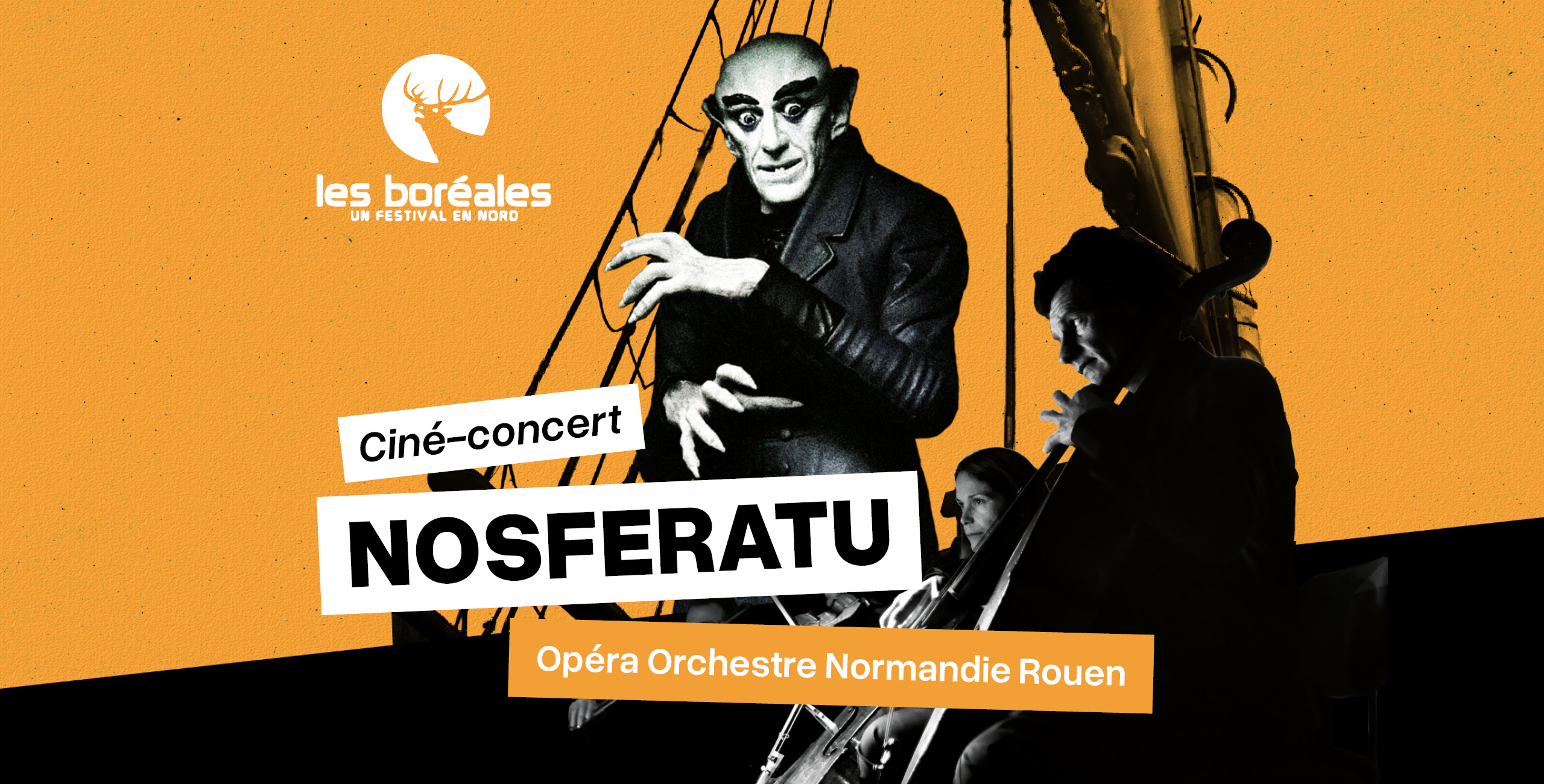 Ciné-concert Nosferatu - Opéra Orchestre Rouen Normandie - La Renaissance Mondeville Ciné-concert Nosferatu - Opéra Orchestre Rouen Normandie - La Renaissance Mondeville