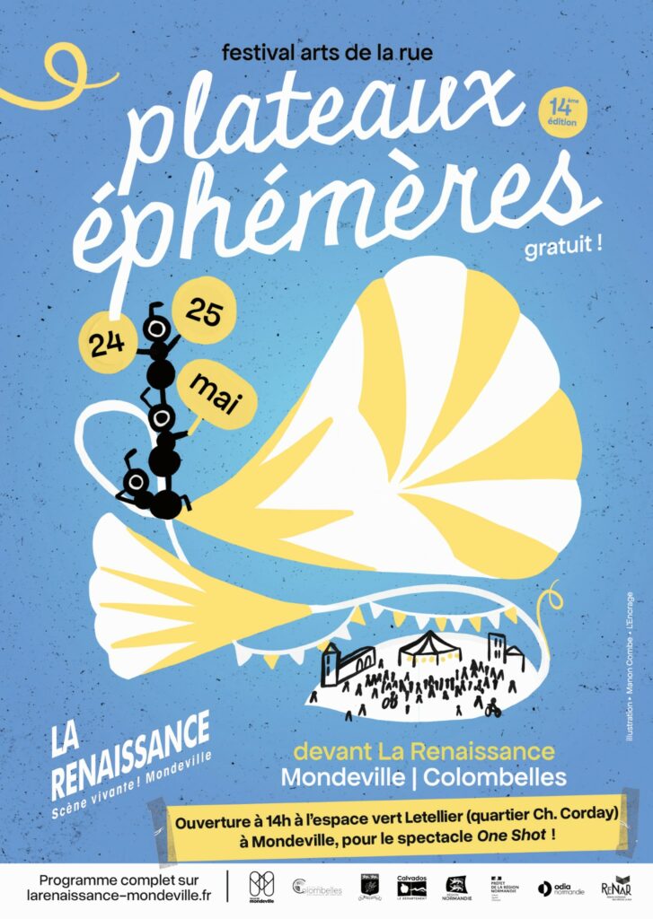 Fesival Plateaux Éphémères 14 - La Renaissance Mondeville