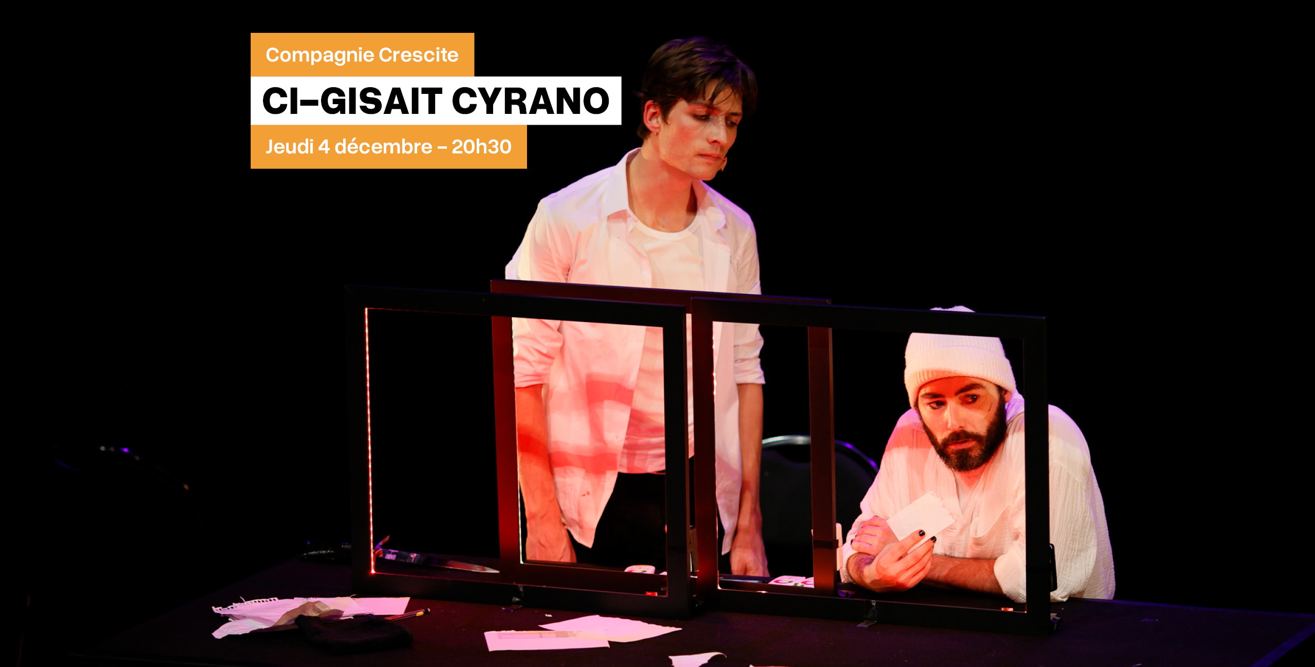 Ci-Gisait Cyrano - Compagnie Crescite - La Renaissance Mondeville